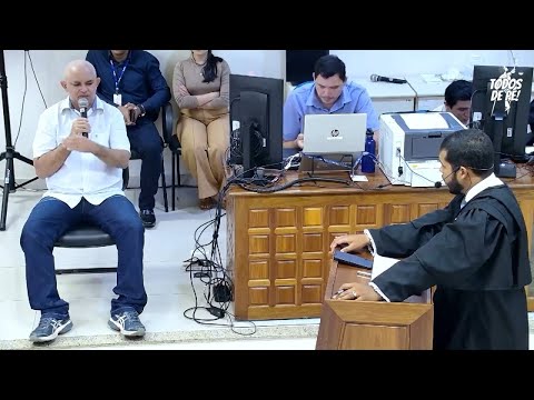 🔴 Tribunal do júri: ‘Vou Contar o Que Aconteceu’ Réu Conta Motivo de ter Matado Padrasto