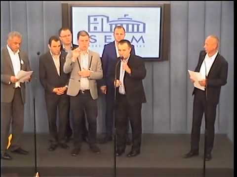 Konferencja prasowa - Zespół ds. osób głuchych