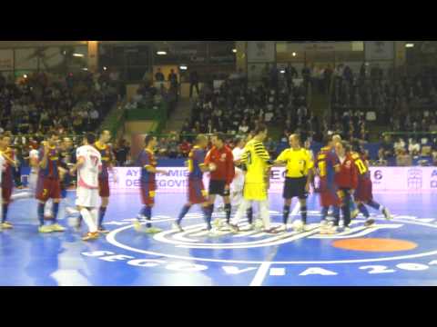Copa de España Segovia 2011 Final: FC Barcelona Alusport 3- ElPozo Murcia 2 6/2/2011 (9)