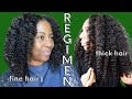 FINE HAIR Versus THICK HAIR Regimen Comparison W Janet Davies