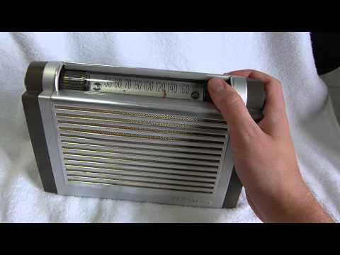 1959 RCA Globe Trotter 1-T-5J All Transistor Radio (Made in the USA)