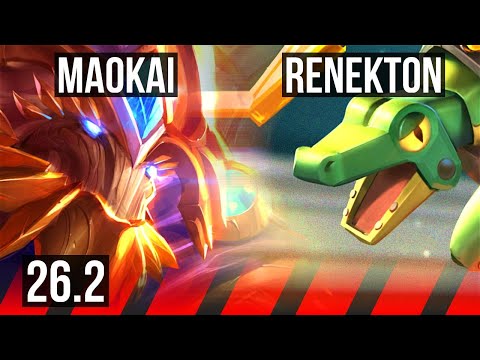MAOKAI vs RENEKTON (TOP) | KR Master | 26.2