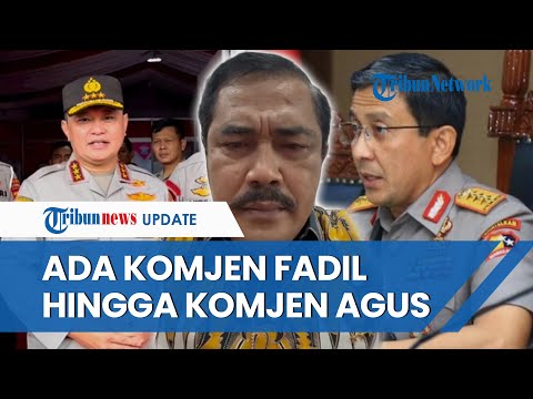 BREAKING NEWS: Kapolri Angkat Komjen Agus Jadi Wakapolri, Komjen Wahyu Sebagai Kabareskrim - TribunNews.com  