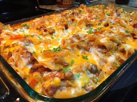 Southwest Beef Casserole Recipe • Tasty Comfort Food!...