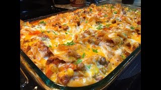 Southwest Beef Casserole Recipe • Tasty Comfort Food! - Episode 383