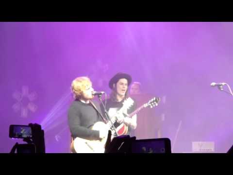 James Bay & Ed Sheeran singing Let It Go