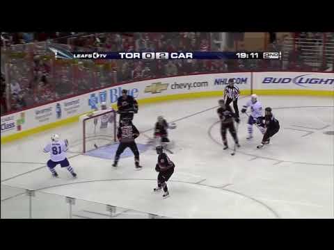 John Mitchell Goal from November 6th 2009 vs Hurricanes (HD)
