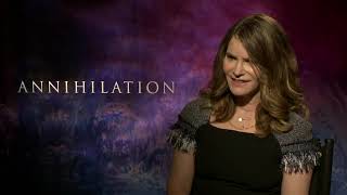 ANNIHILATION Jennifer Jason Leigh Interview video
