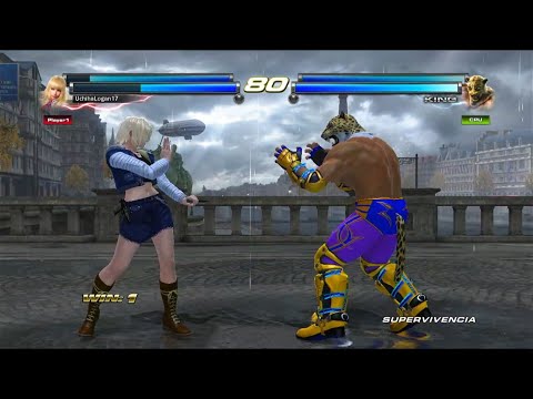 05 numero 18 Lili y Alisa vs King y Law - Tekken Tag Tournament 2 ( Uchiha x24 ) PS3