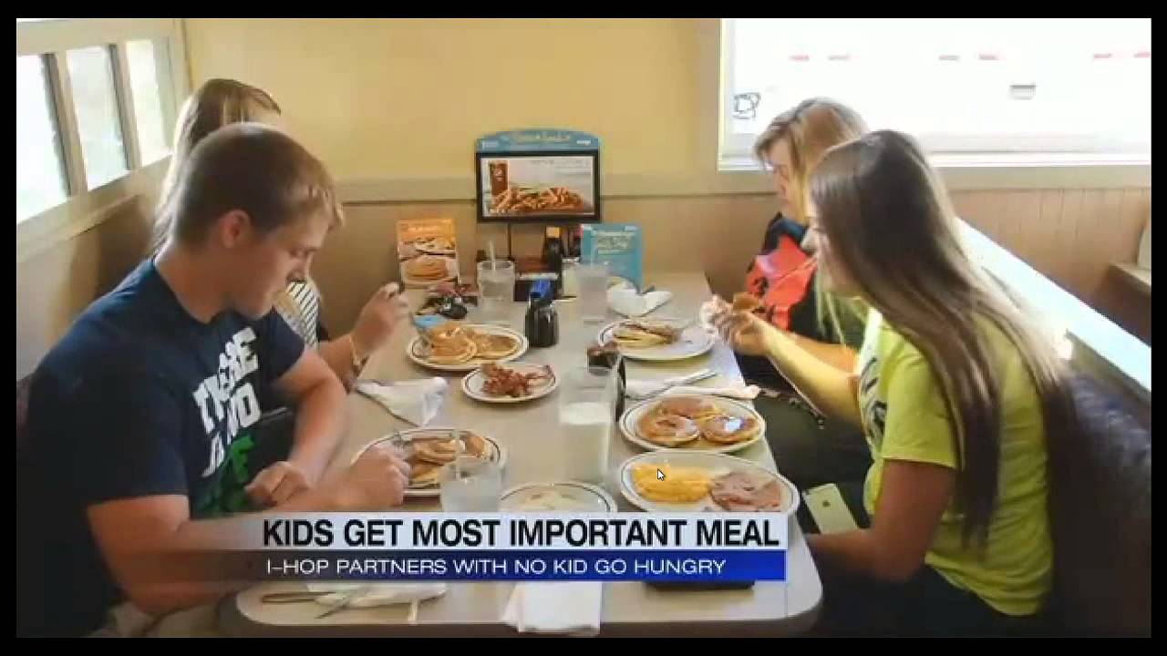 IHOP First Annual No Kid Hungry