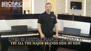 Video thumbnail for Yamaha YDP162 and YDP142 CLP525 Digital Piano Record Feature Demo by Bonners Pianos & Keyboards