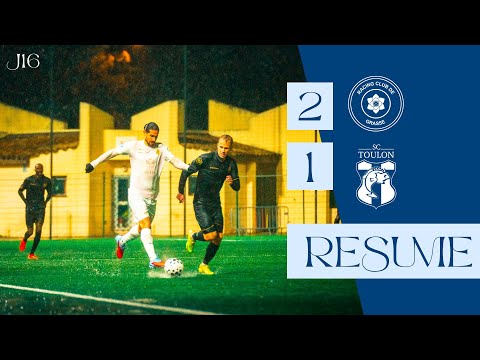 Summary - RC GRASSE - SC TOULON (2-1)
