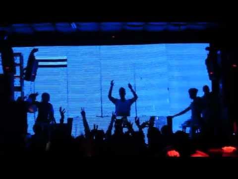Nicky Romero & Avicii - Fuck School w/ Justice -- D.A.N.C.E (Acappella) @ World Town NYE 2012 in SF