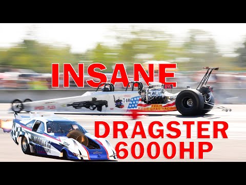 JET Car Mack II & Rail Dragster 6000HP - Drag Racing 6G Acceleration