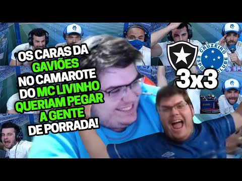 REAGINDO A CRUZEIROSPORTS E HISTÓRIA DE BRIGA NO ESTÁDIO (CRUZEIRO 3X3 BOTAFOGO)| Cortes do Casimito
