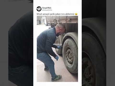 Mizah amaçlı içerik çeken tırcı abilerimiz 😄