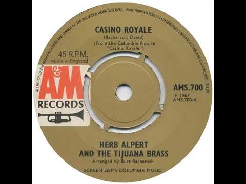 UK New Entry 1967 (119) Herb Alpert & The Tijuana Brass - Casino Royale
