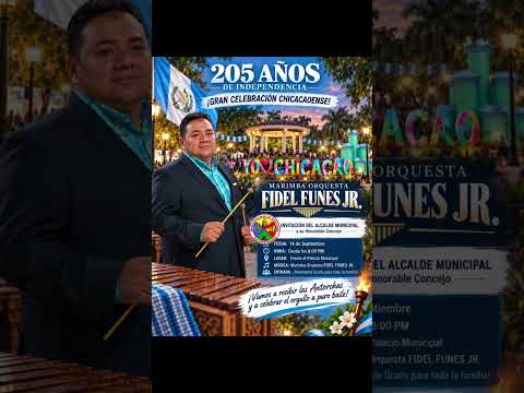 Chicacao, Suchitepéquez se viste de fiesta! 🇬🇹🎉 ¡Llega Fidel Funes Jr. y su Marimba Orquesta! 🎶💃🕺