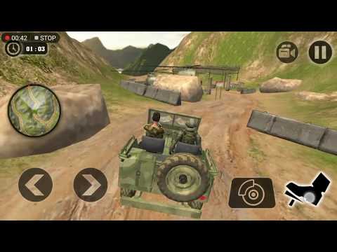 US Military Truck Drive Army Vehicle Driving 2018