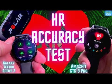 Heart Rate Accuracy Test of AMAZFIT GTR 3/3 Pro vs Samsung Galaxy Watch Active 2 | Review and Test