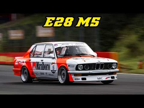 BMW E28 M5 Racecar Nice Straight-6 sounds | Spa & Zolder 2024
