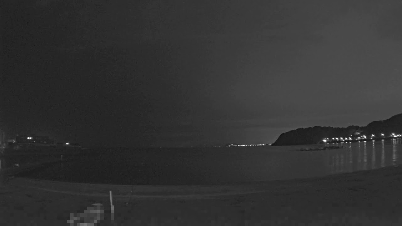 Live webcam view of Costa de la Playa de Zushi