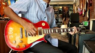 Video thumbnail for Gibson Lespaul Standard Cherry 1997 by Fusionmusic Studio