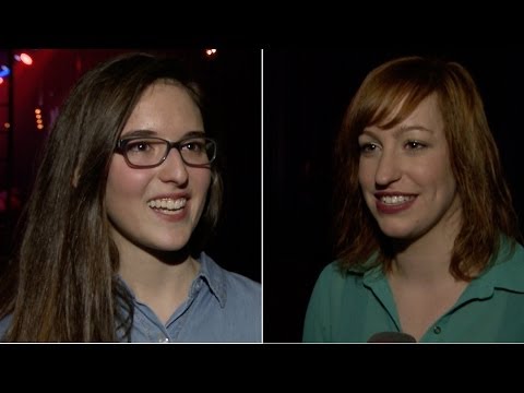 Interview mit Veronica & Celine nach der Blind Audition - The Voice of Switzerland 2014
