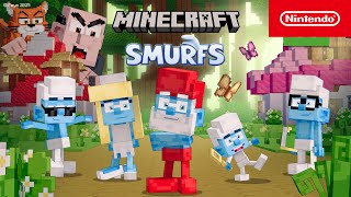  Minecraft – Smurfs DLC Trailer – Nintendo Switch