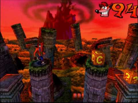 Crash Bandicoot 100% - Sunset Vista (Clear gem)