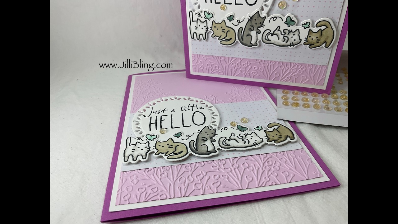 Stampin Up Cutest Crew - Kittens