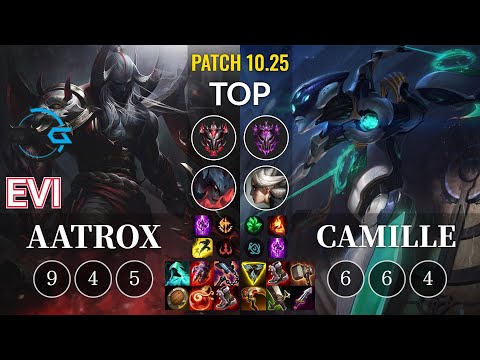 DFM Evi Aatrox vs Camille Top - KR Patch 10.25