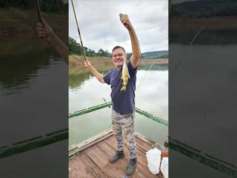 Pescaria no alagado. Cruz Machado, Paraná