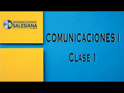 Comunicaciones  Clase 1