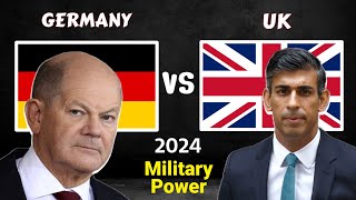 Germany vs Uk Military Power Comparison 2024 | UK vs Germany Military Power 2024