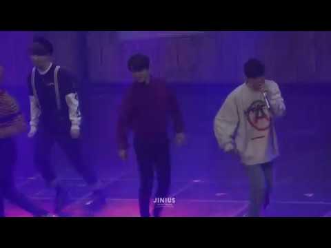 180204 GOT7 4th Fanmeeting 아가새연구론 - Random Dance (Jinyoung dance cut)