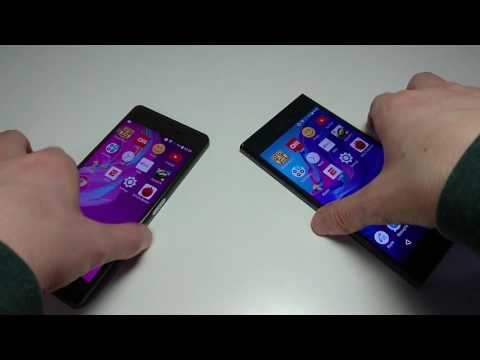 Sony Xperia X Performance Android 7 N vs Xperia XZ