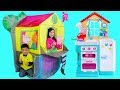 Jannie Pretend Play With Peppa Pig Treehouse Tent Toy With Lyndon