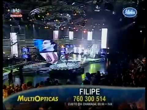 Filipe Pinto 6ª Gala Ídolos - "Valerie" Amy Winehouse