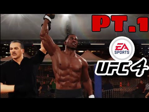 UFC 4 LIGHT HEAVYWEIGHT CAREER MODE GAMEPLAY/ WALKTHROUGH PART 1 🎮🎮