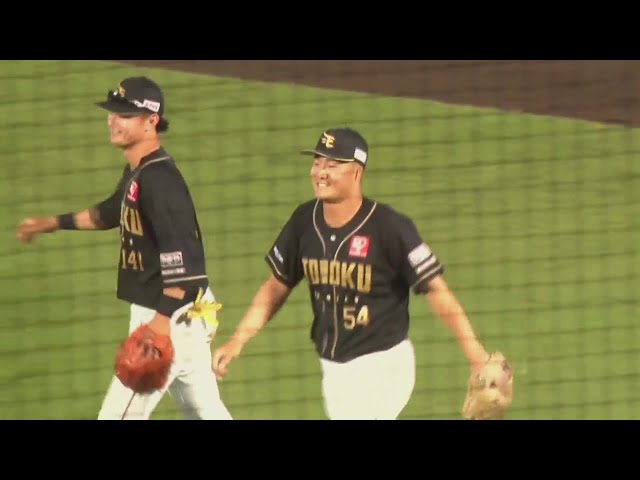 【ファーム】イーグルス・日當直喜 最後はしっかり打ち取って試合を締める!! 2024年5月18日 東北楽天ゴールデンイーグルス 対 オイシックス新潟アルビレックスBC