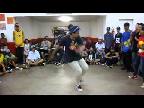 Bgirl Sra Killa vs Bgirl Sulamita' Fire In The Cypher 2013 Goiânia 1ºBatalha