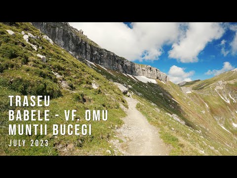 Traseu Babele - Varful Omu, Muntii Bucegi | Romania 4K