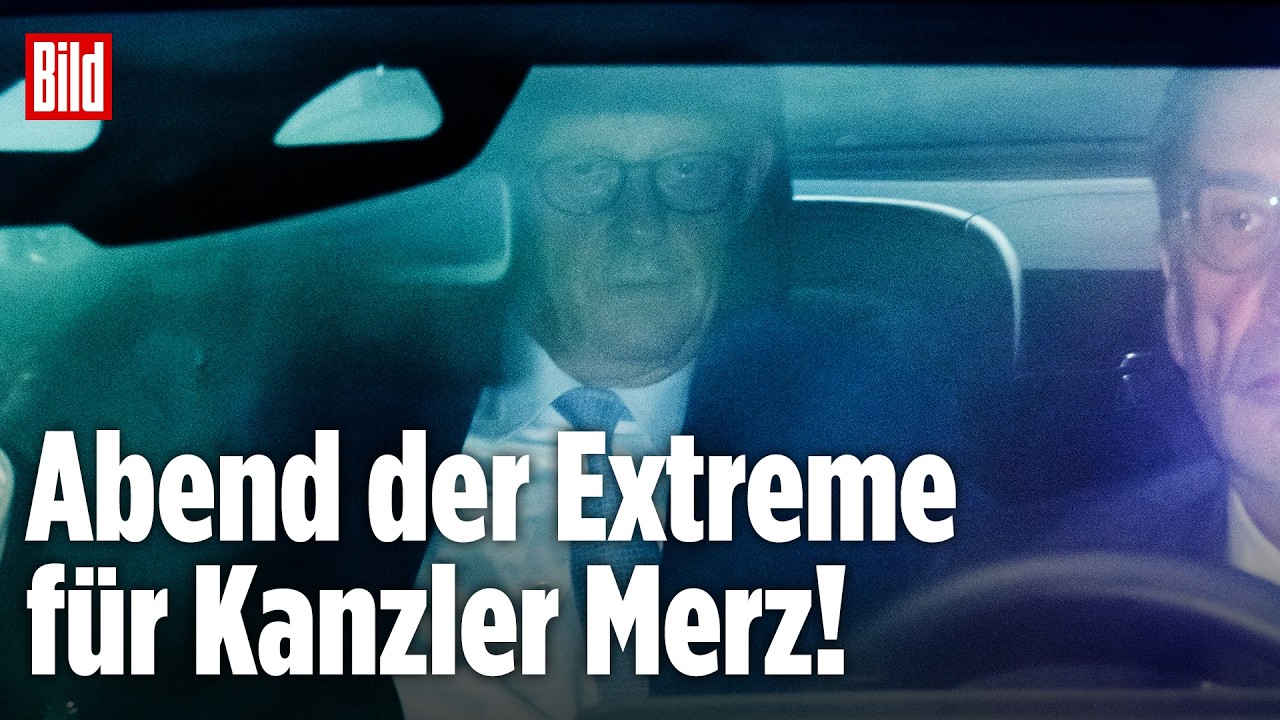 Auftakt in die Wahlnacht: Extreme Anspannung! Merz trifft in CDU-Zentrale ein