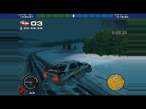 Mobil 1 Rally Championship Arcade level-6 stage-5 Dyfi 12:11.95 60FPS