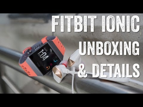 FITBIT IONIC: Unboxing and more!