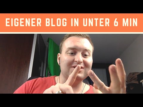 Wordpress Blog erstellen in unter 6 MIN + Dein erster Artikel