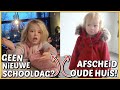 EERSTE SCHOOLDAG GAAT NiET DOOR & AFSCHEiD OUDE HUiS ? | Bellinga Vlog #2030