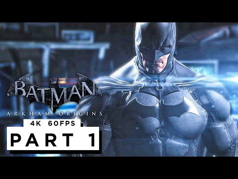 BATMAN ARKHAM ORIGINS Walkthrough Gameplay Part - 1 -  4K 60FPS || NAMNO GAMING