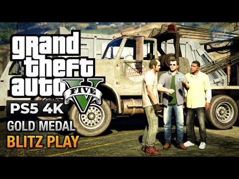 GTA 5 PS5 - Mission #41 - Blitz Play [Gold Medal Guide - 4K 60fps]